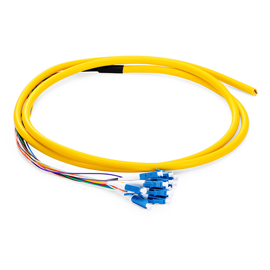 12芯LC OS2 单模光纤尾纤